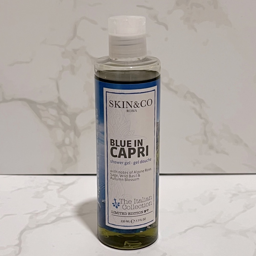 Skin & Co Blue in Capri Shower Gel